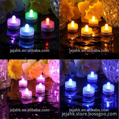 Wedding Favor Mini Submersible led Tea Light/LED Candle Light Flameless